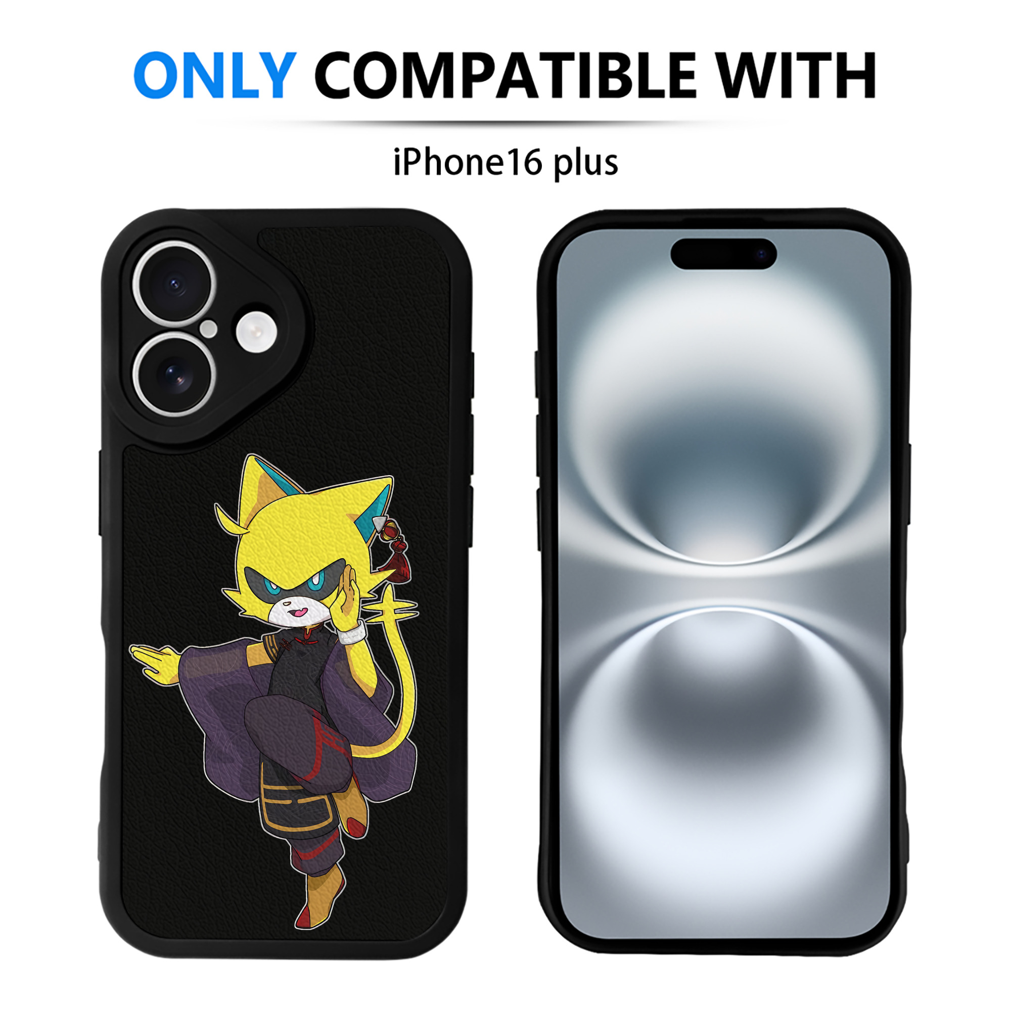 （画像用） 妖怪ウォッチ Yo-kai Watch 【iPhone 16シリーズ対応】シリコンスマホケース（レザー調） 材質：シリコン